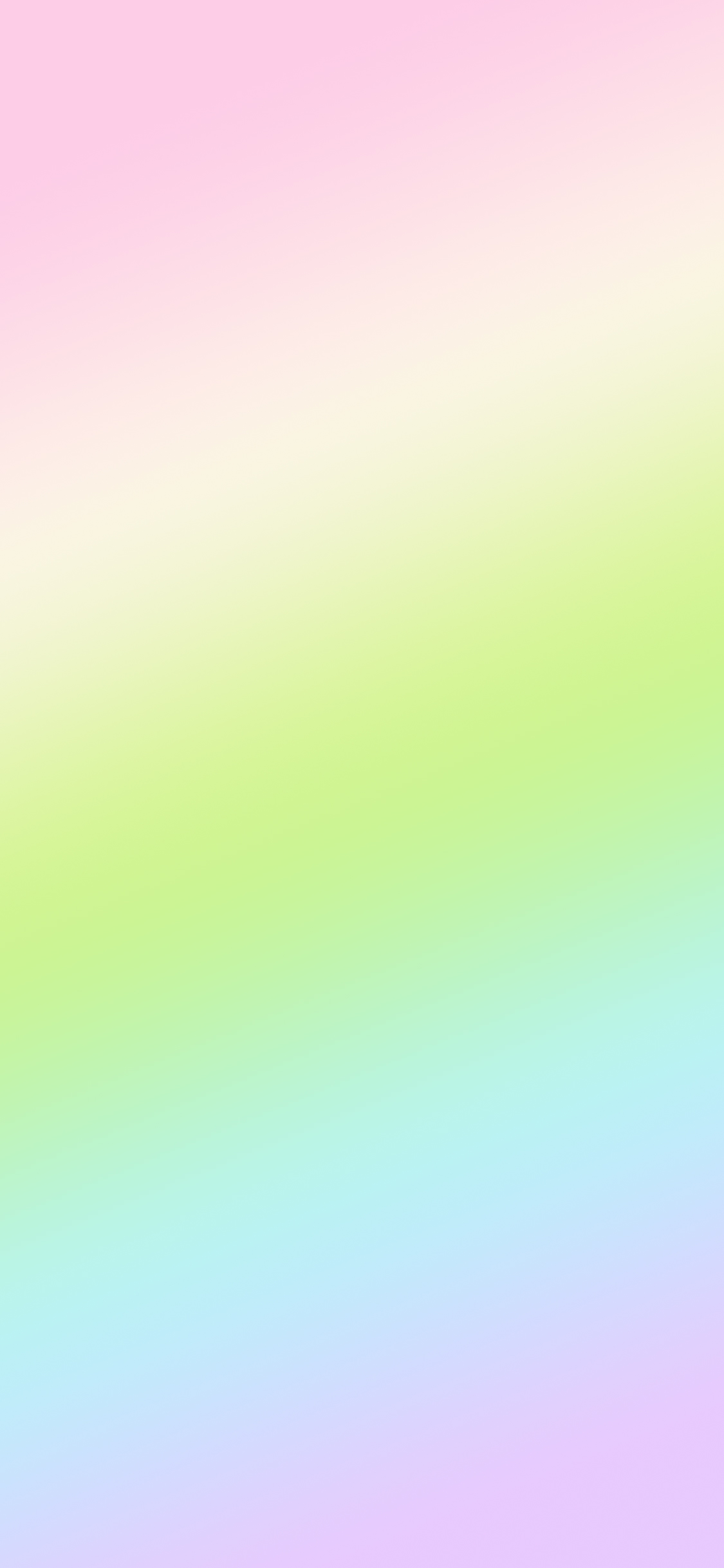 phone wallpaper displaying gradient (rainbow pastels)