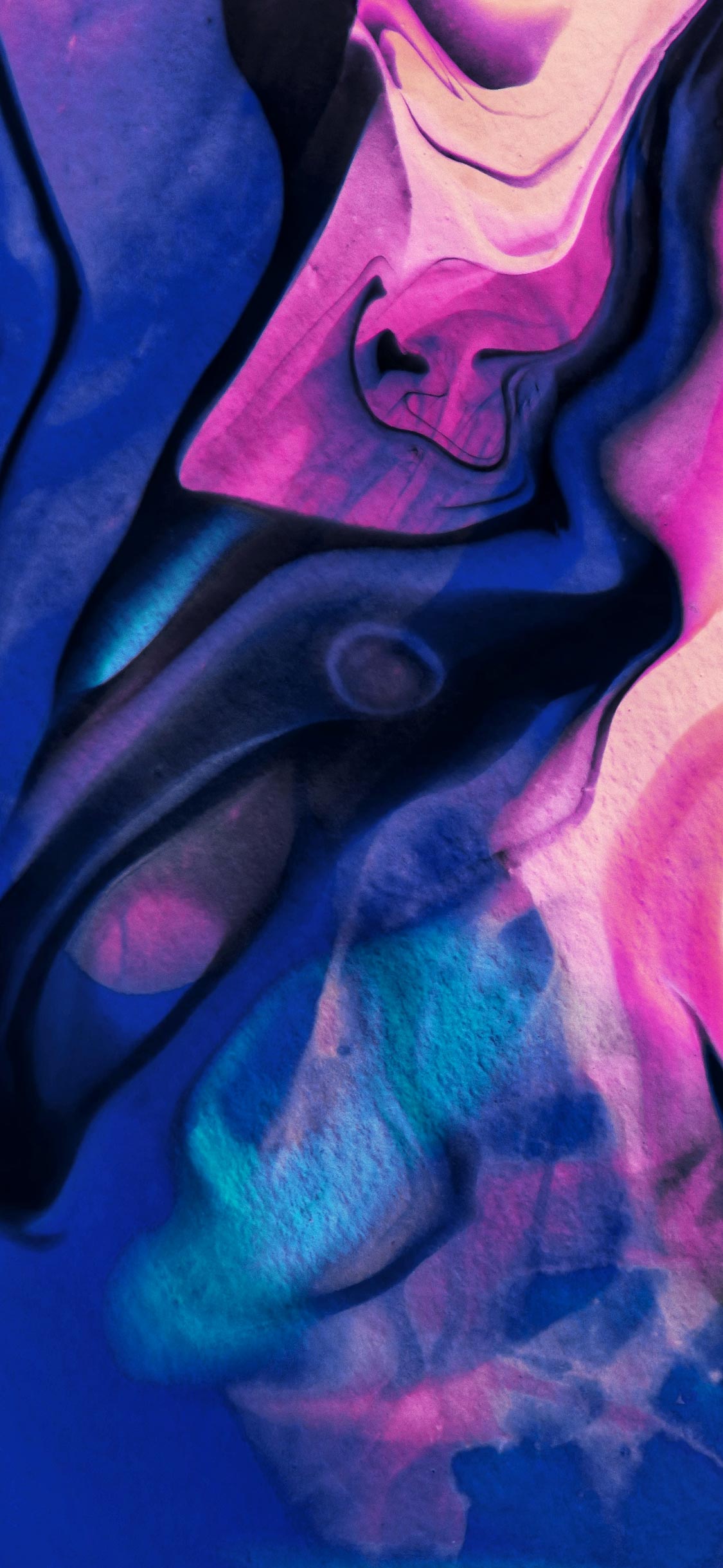 phone wallpaper displaying abstract purps